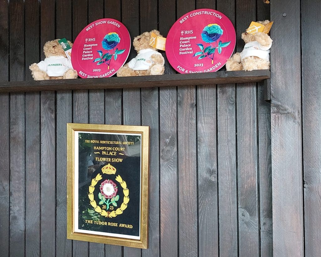 Hampton Court Garden Show Award for Construction